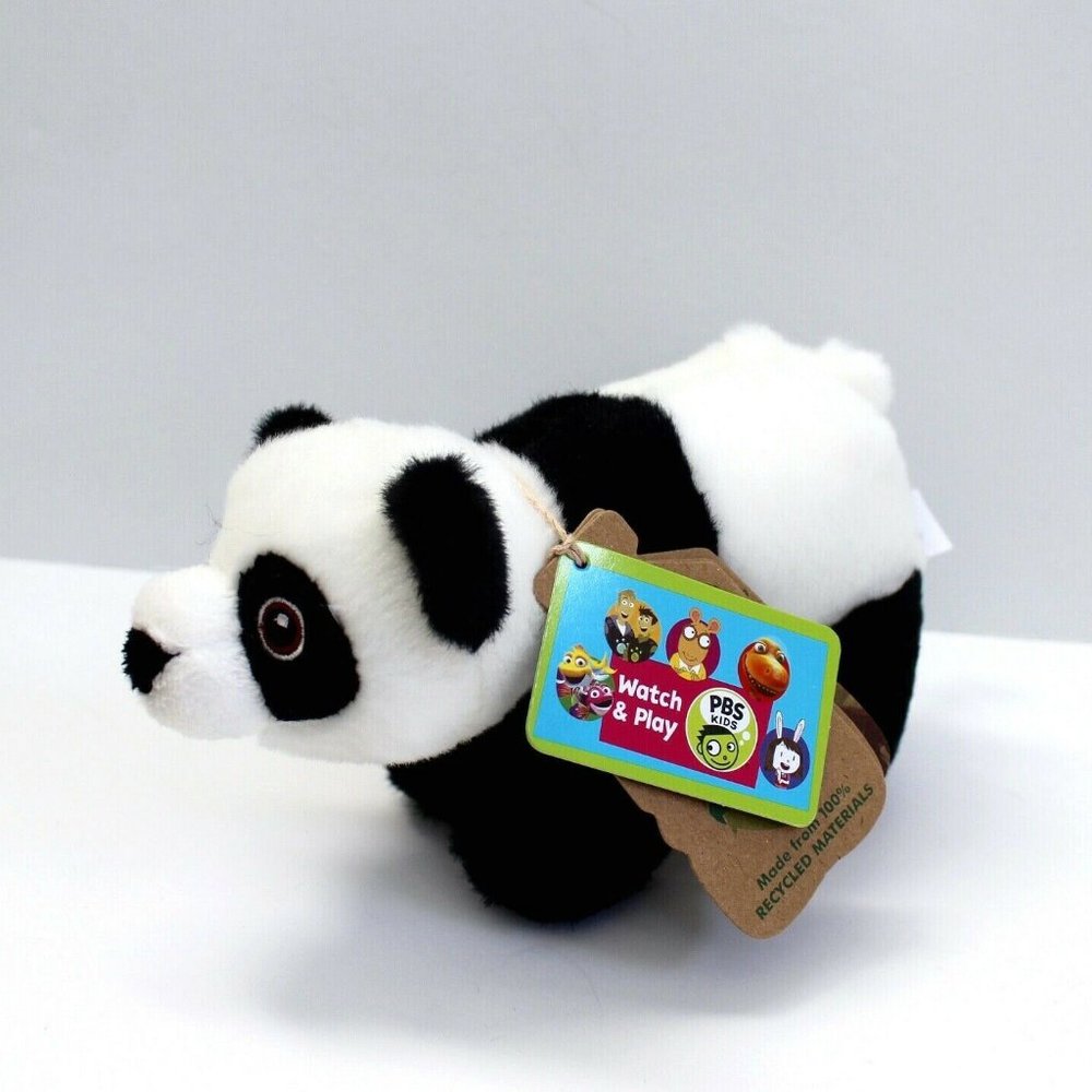 Aurora Eco Nation Panda Plush Stuffed Animal 7" L